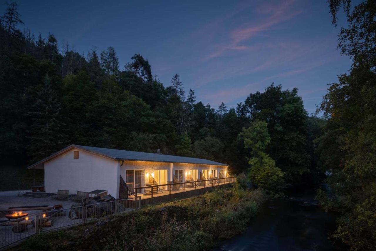 Bodetaler Basecamp Lodge - Bergsport- Und Naturerlebnishotel รูเบอร์ลันด์ ภายนอก รูปภาพ