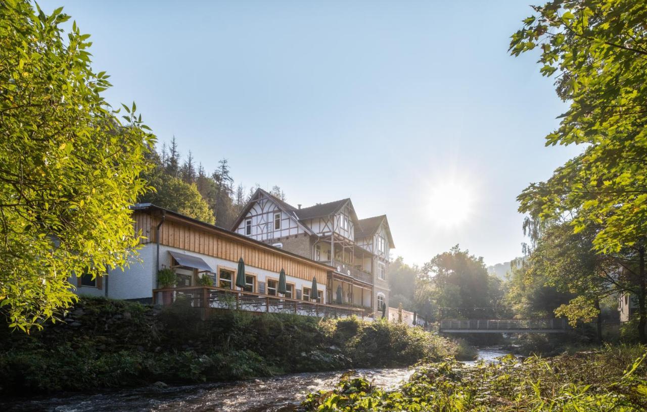 Bodetaler Basecamp Lodge - Bergsport- Und Naturerlebnishotel รูเบอร์ลันด์ ภายนอก รูปภาพ