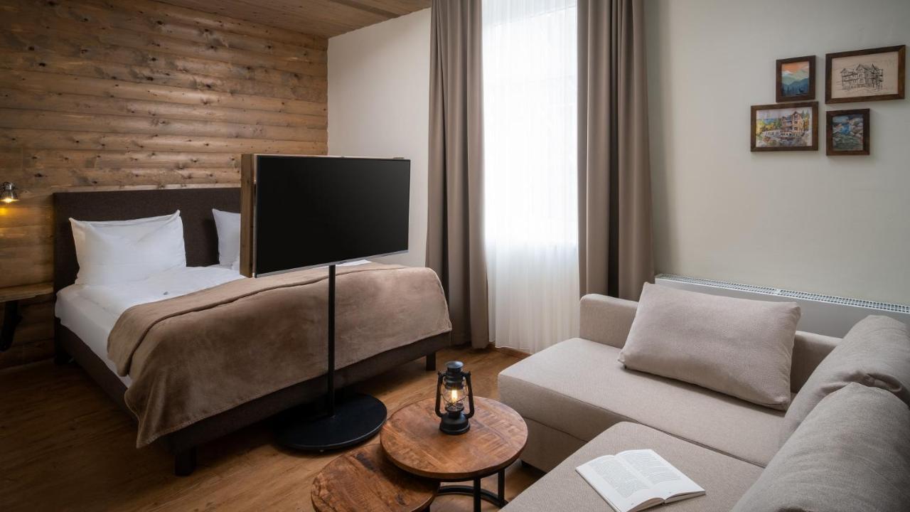 Bodetaler Basecamp Lodge - Bergsport- Und Naturerlebnishotel รูเบอร์ลันด์ ภายนอก รูปภาพ