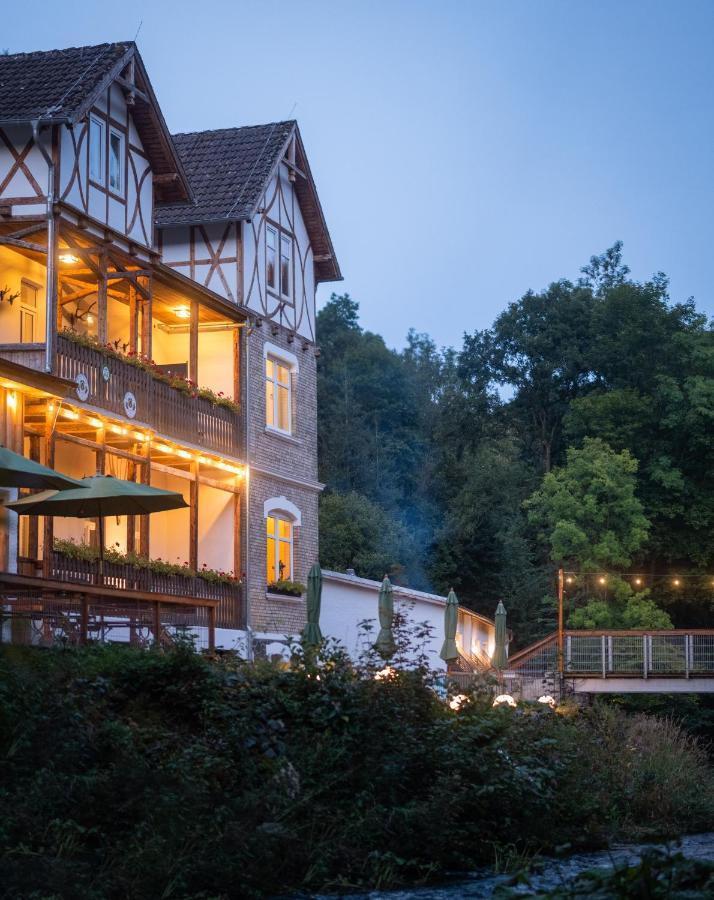Bodetaler Basecamp Lodge - Bergsport- Und Naturerlebnishotel รูเบอร์ลันด์ ภายนอก รูปภาพ